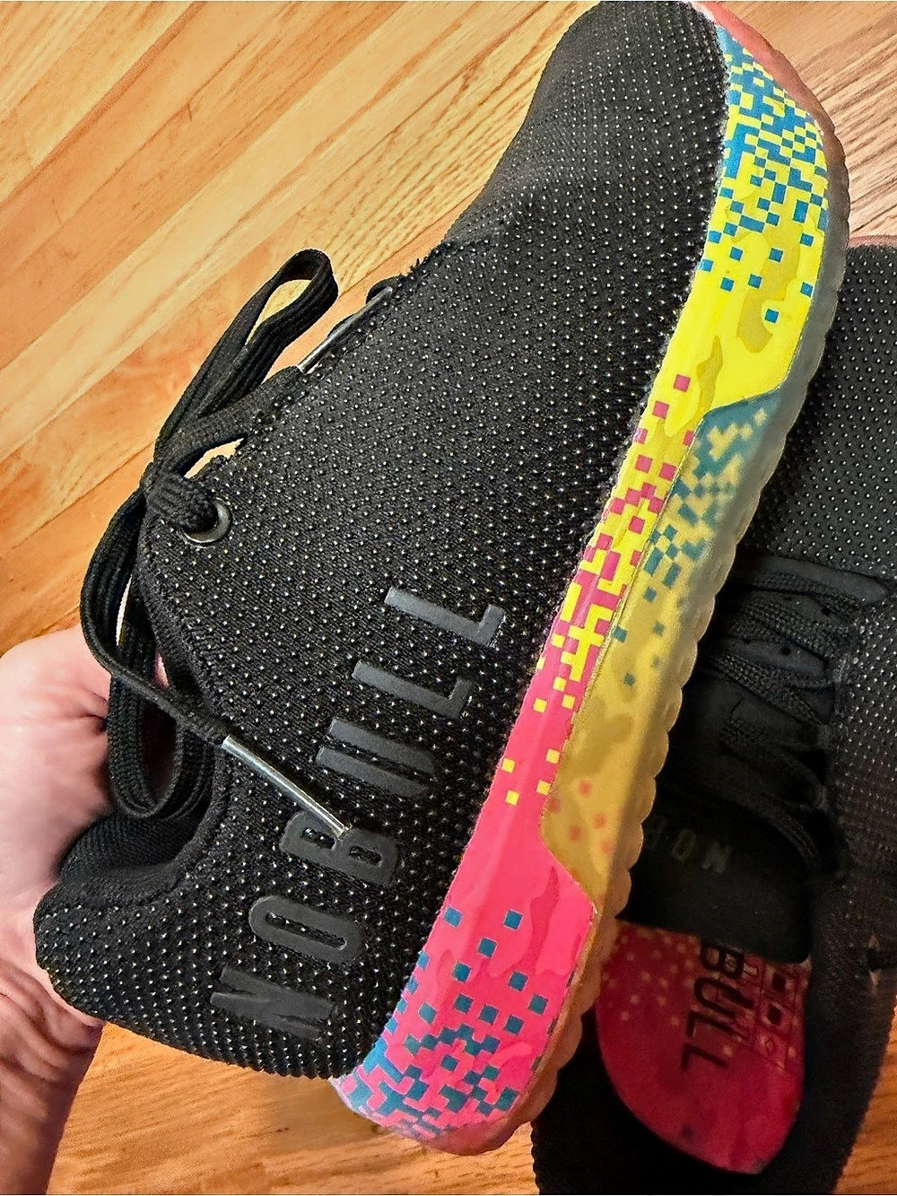 NOBULL Black & Multicolor like new